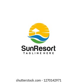 Resort Logo Design Template