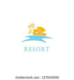 Resort Logo Design Template