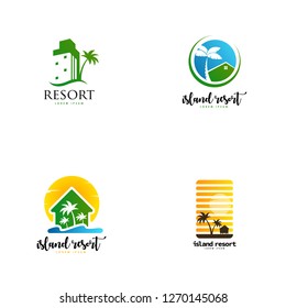 Resort Logo Design Template