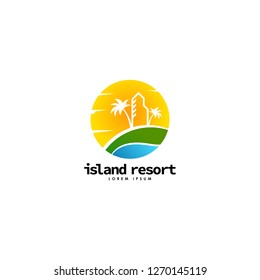 Resort Logo Design Template