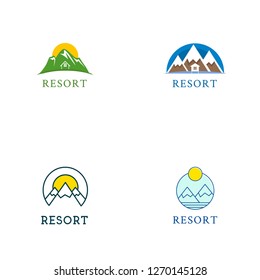 Resort Logo Design Template