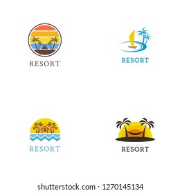 Resort Logo Design Template