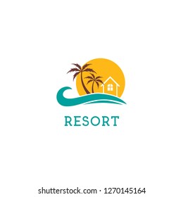 Resort Logo Design Template