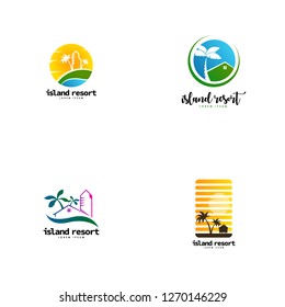 Resort Logo Design Template