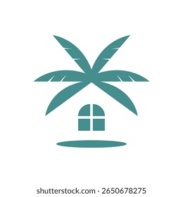 Resort logo icon design illustration