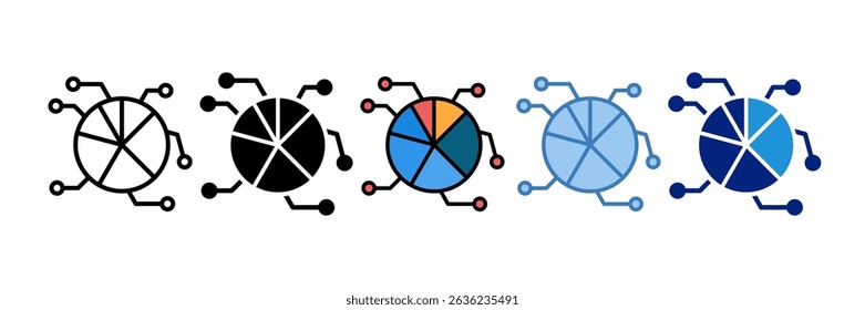 Elemento De Ícone De Alocação De Recursos Para Design