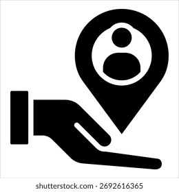 Elemento De Icono De Asignación De Recursos Para Diseño