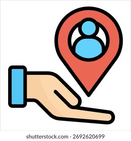 Ressourcenzuordnungs-Symbolelement für Entwurf