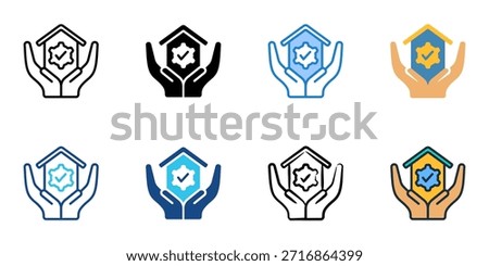 Resource center icons set multiple style collection. 
