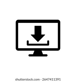 Botón de Descarga de recursos en pantalla para acceso en línea