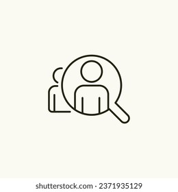 Resource Finding and Asset Discovery - Solutions Search Icon - Resource Management and Asset Tracking - Vector Illustration for Locating Opportunities