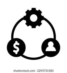 resource glyph icon illustration vector graphic