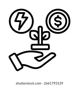 Ressourcensymbolelement für den Entwurf