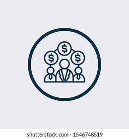 resource icon isolated on white background from talent management collection. resource icon trendy and modern resource symbol for logo, web, app, UI. resource icon simple sign