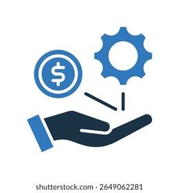 Resource Icon Mixed Vector Illustration