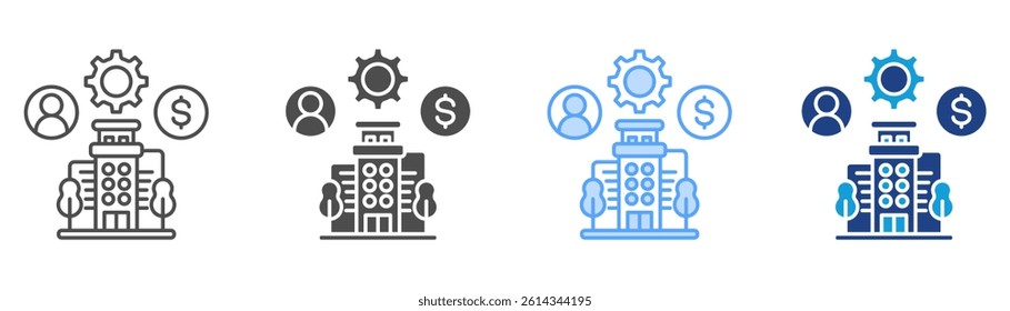 Resource Icon Set Multiple Style Collection