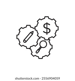 Resource icon Thin line art collection