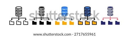 Resource Multiple Style Icon Set Collection..