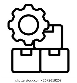 Elemento De Icono De Planificación De Recursos Para Diseño