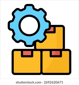 Elemento De Icono De Planificación De Recursos Para Diseño