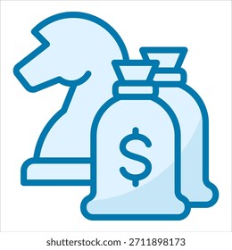 Resource Planning Icon Element For Design