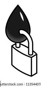 Resource security concept: oil / petroleum.
