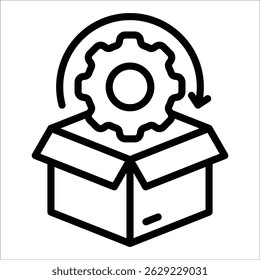 Resource Usage Icon Element For Design