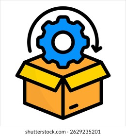 Resource Usage Icon Element For Design