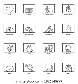 resource web vector icons set