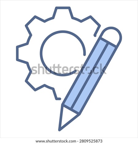 Resources Blue Icon Style Collection