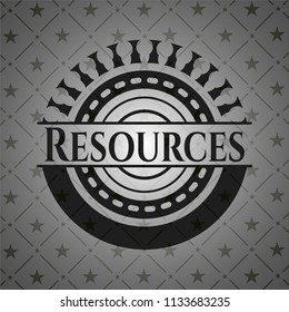 Resources dark badge