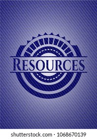   Resources with denim texture