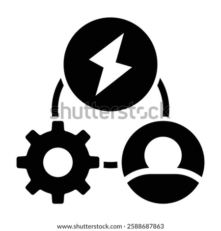 Resources Glyph Icon Design For Personal And Commercial Use