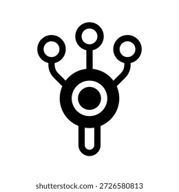Ressourcen-Symbol, Vektorsymbol-Entwurfsgrafik