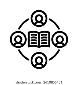 Resources Line Vector Illustration On White Background.