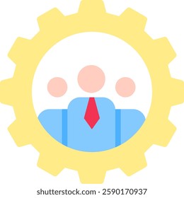 Resources Management Icon Element For Design