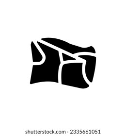 Resources rock icon vector design templates 