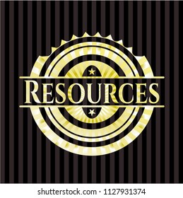 Resources shiny badge