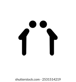 Ícone de respeitabilidade web design no vetor