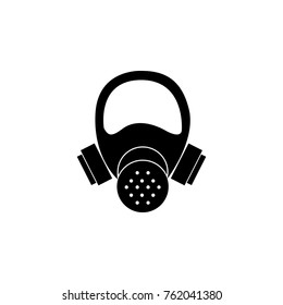 Respirator Icon On White Background