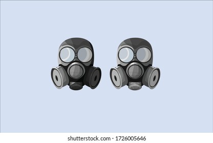 Atemmaske. Gasmaske