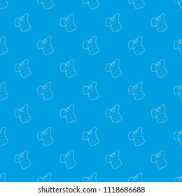 Respirator pattern vector seamless blue repeat for any use