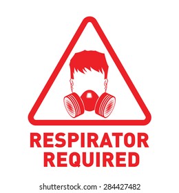 respirator required