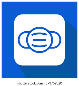Respirator vector icon