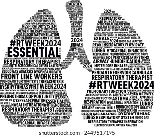 Respiratory Care week 2024. Great for t-shirts, stickers, and anything RT related. 