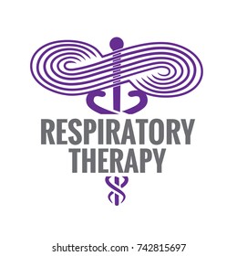 Respiratory Therapist Medical Symbol Icon Rrt Stock Vector (royalty 