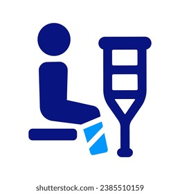 RESPITE CARE SERVICES. Healthcare medical. Elderly Person with break leg. Wound Healing. Injured man. Bandaged people. Movement. Physical trauma. Disability Insurance. Priority seat. Crutch. 