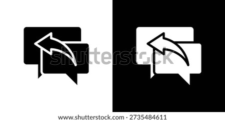 Respond Icon Sheet Black And White