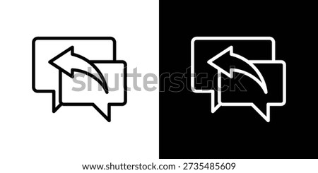 Respond Icon Sheet Black And White