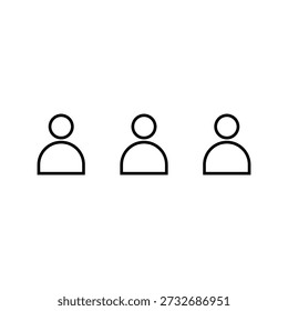 Entwurf des Symbolillustrationselements des Antwortenden
